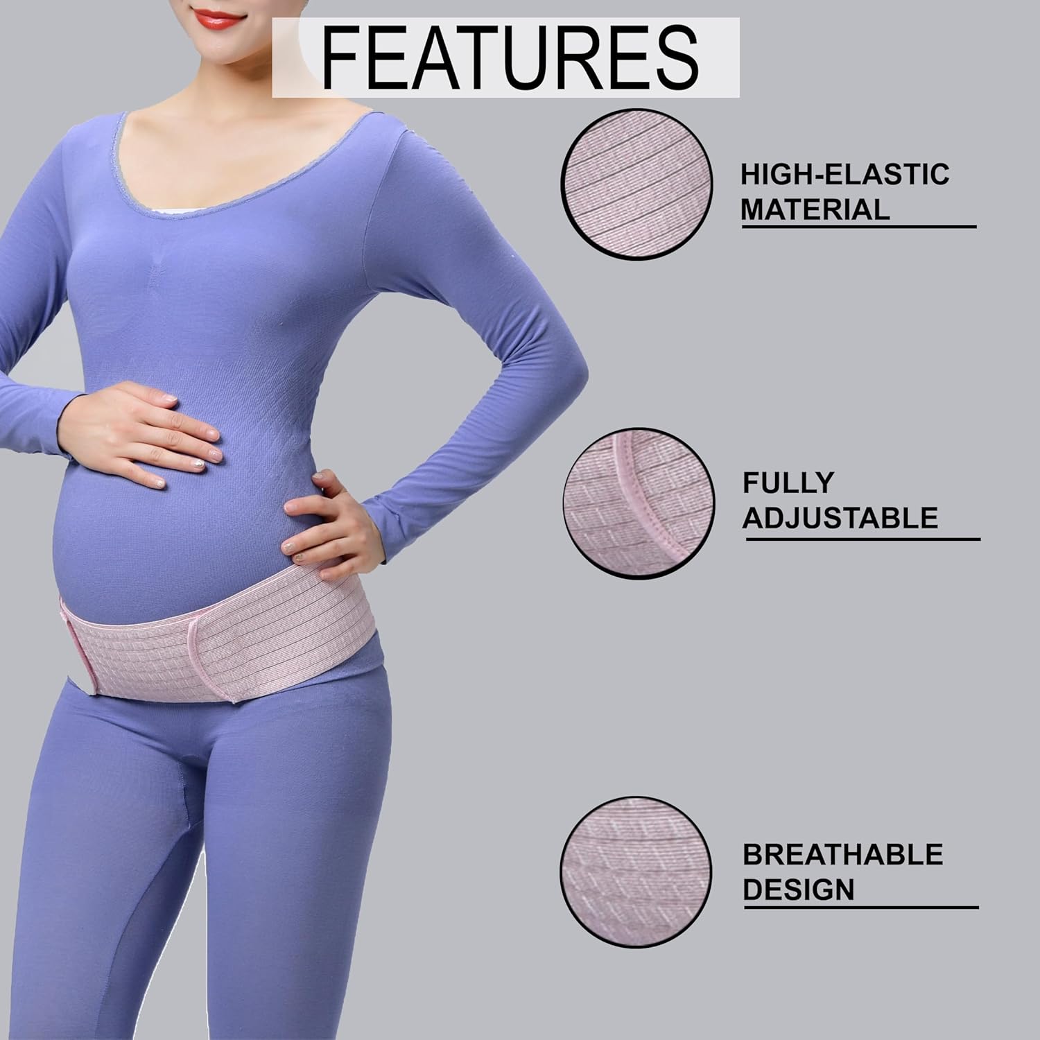 HAB Smart 3 in 1 Pregnancy Support Belt