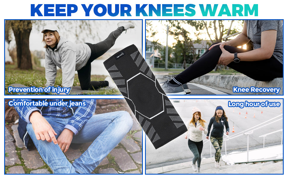 Knee Brace with Patella Gel Pads