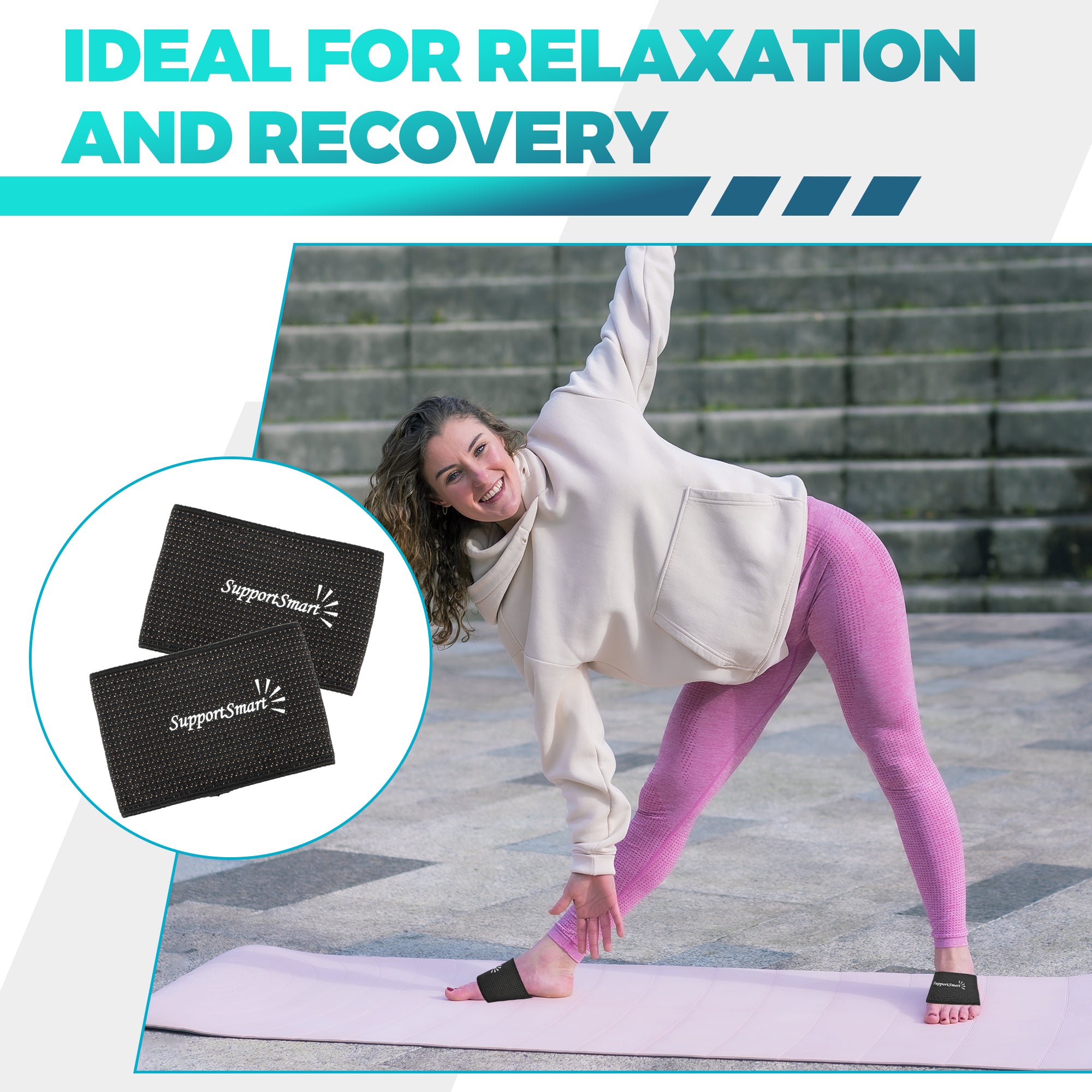 Smart Compression Copper Infused Arch Sleeve